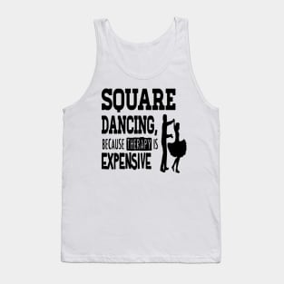 SQD Therapy Black Tank Top